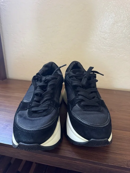 Jimmy Choo Black Raine Sneakers - Picture 7 of 8